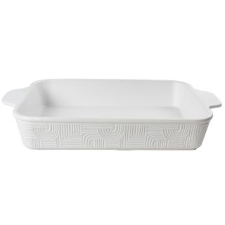 Pirofila da forno con manici. Temp. Max 220°C 36,5 x 22 cm