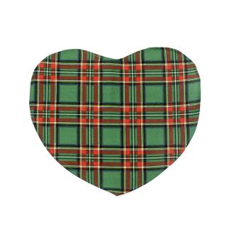 Tovaglietta cuore 100% cotone 35 x 50 cm - verde