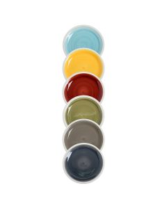 JAIPUR SERVIZIO TAVOLA 18 PZ MULTICOLORE EVVIVA