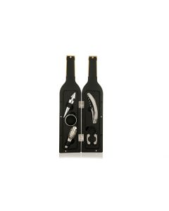 Set Vino 5 Pz Bottiglia H.33 Cm Evviva 8052870748539 vendita online