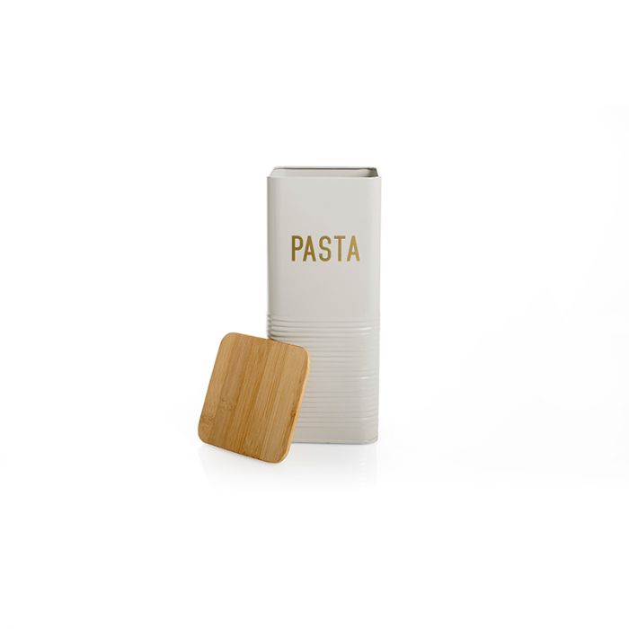 Malmo Porta Spaghetti Con Coperchio Legno 11 X 11 X H 27 Avive